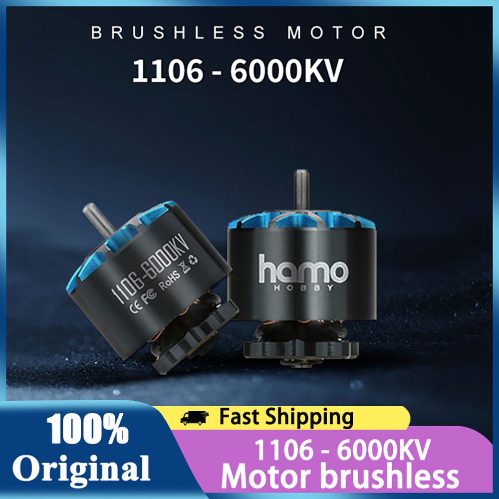Fpv Racing Motor - Hamo 1106 6000KV Yüksek Verimli Fırçasız