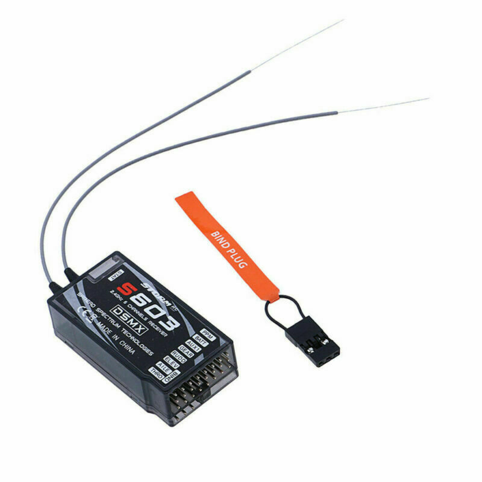Drone Rc Transmitter And Receiver - 6CH 2.4GHz PPM S603 Alıcı, 3dbi