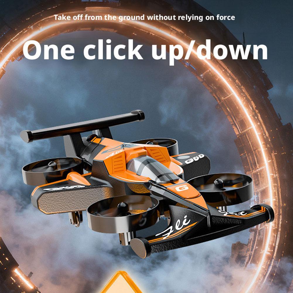 Rc Drone And Flying Car - 2'si 1 Arada RC Uçan Akrobasi