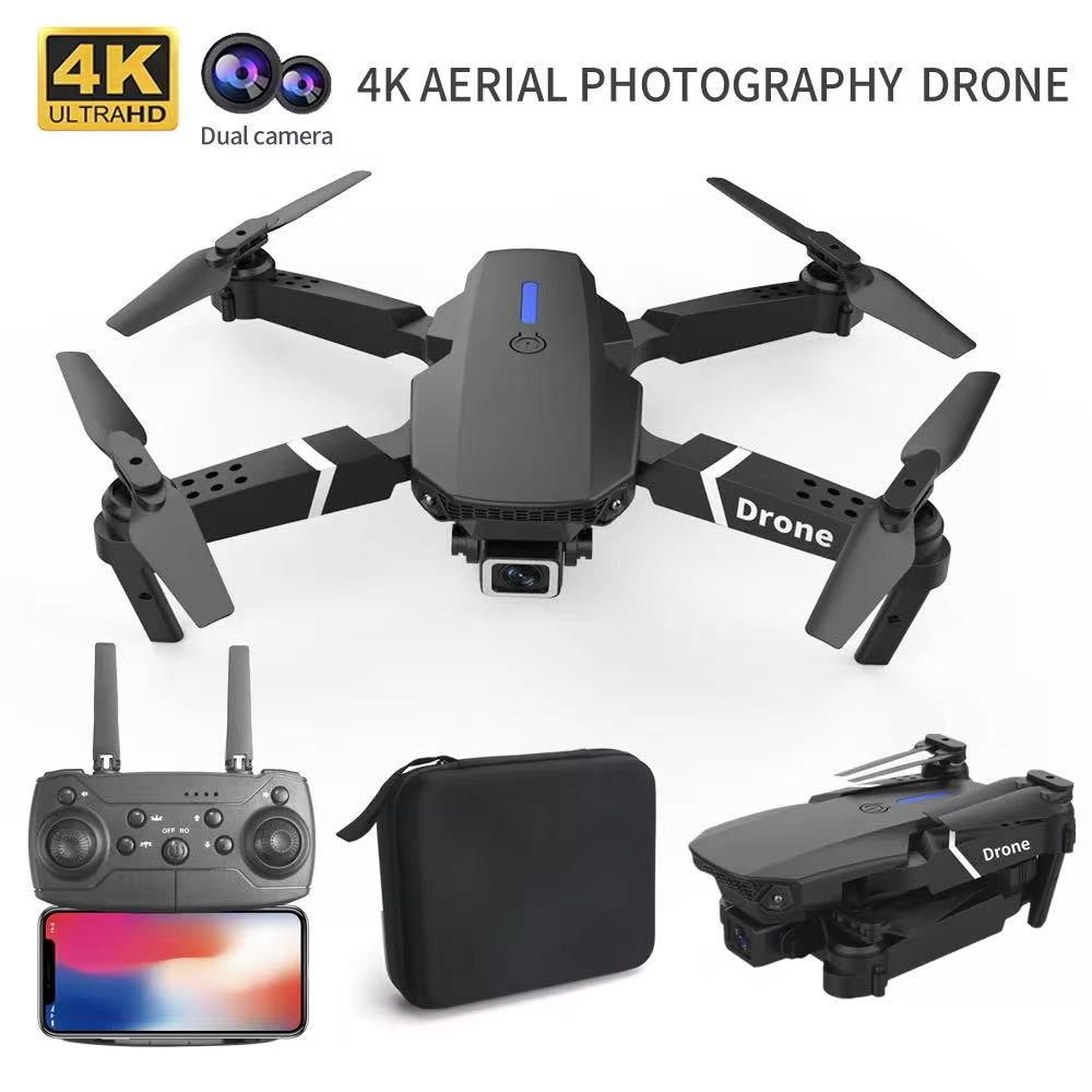 Drone Rc Team City - Profesyonel Drone E88 4k geniş açılı