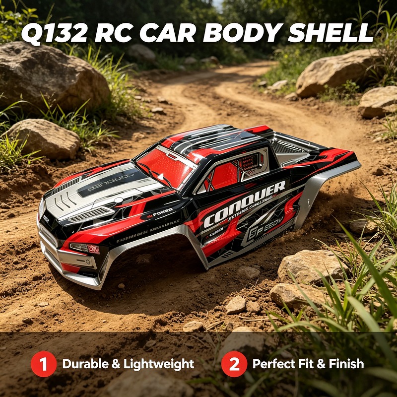 Rc Car Body Shell - Q132B RC Araba Yedek Parçaları -