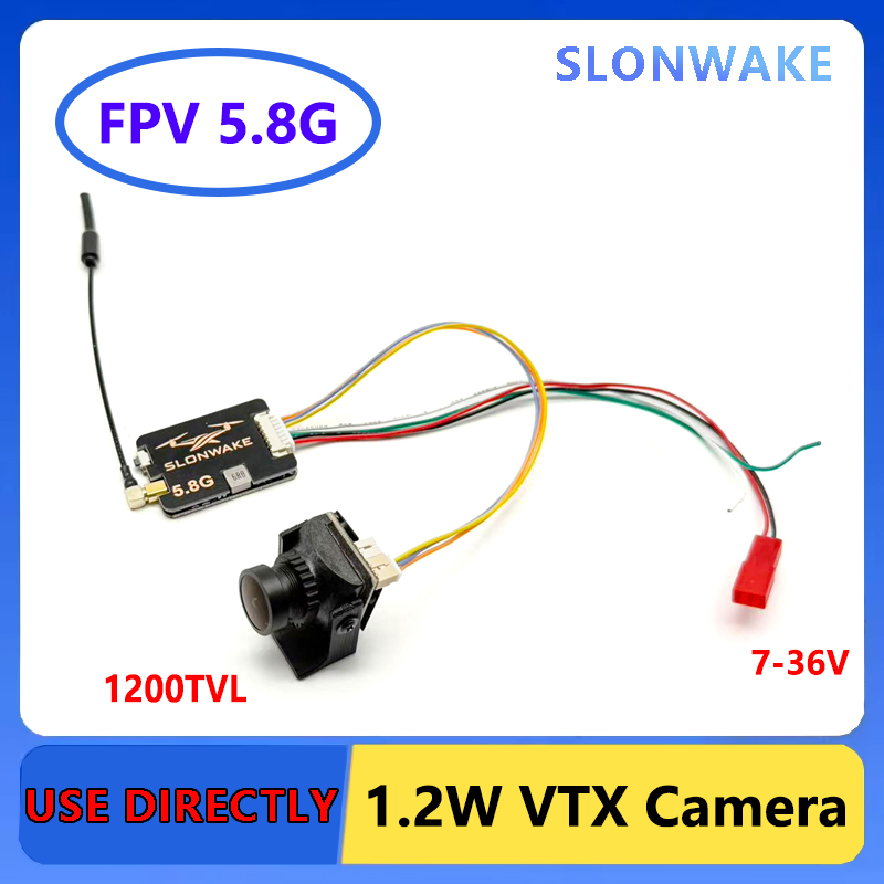 Fpv Camera Cmos - SLONWAKE 5.8G Uzun Menzilli Verici VTX