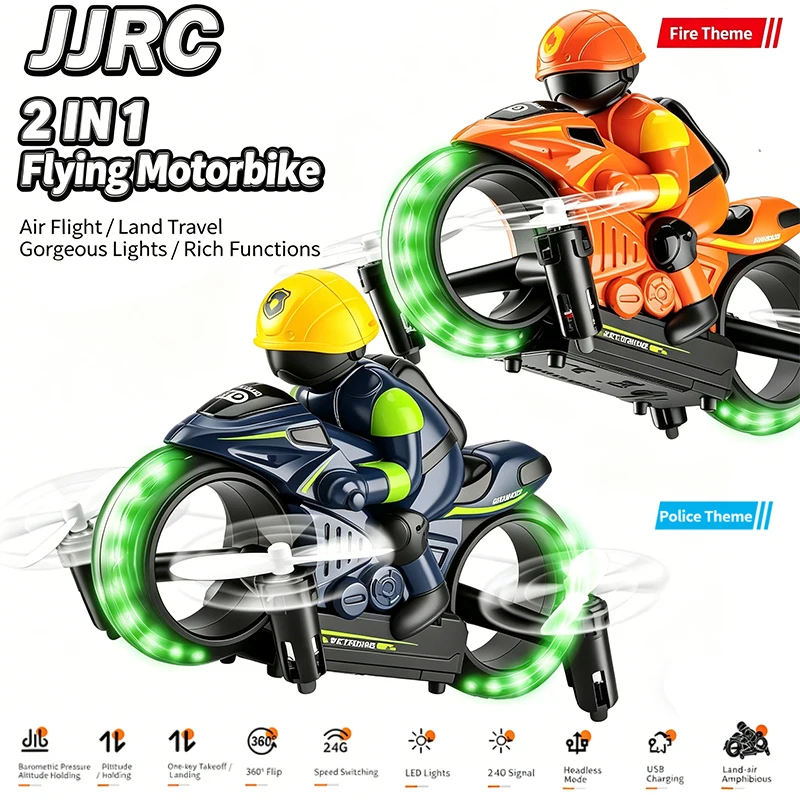 Rc Drone And Flying Car - 2'si 1 Arada RC Araba ve