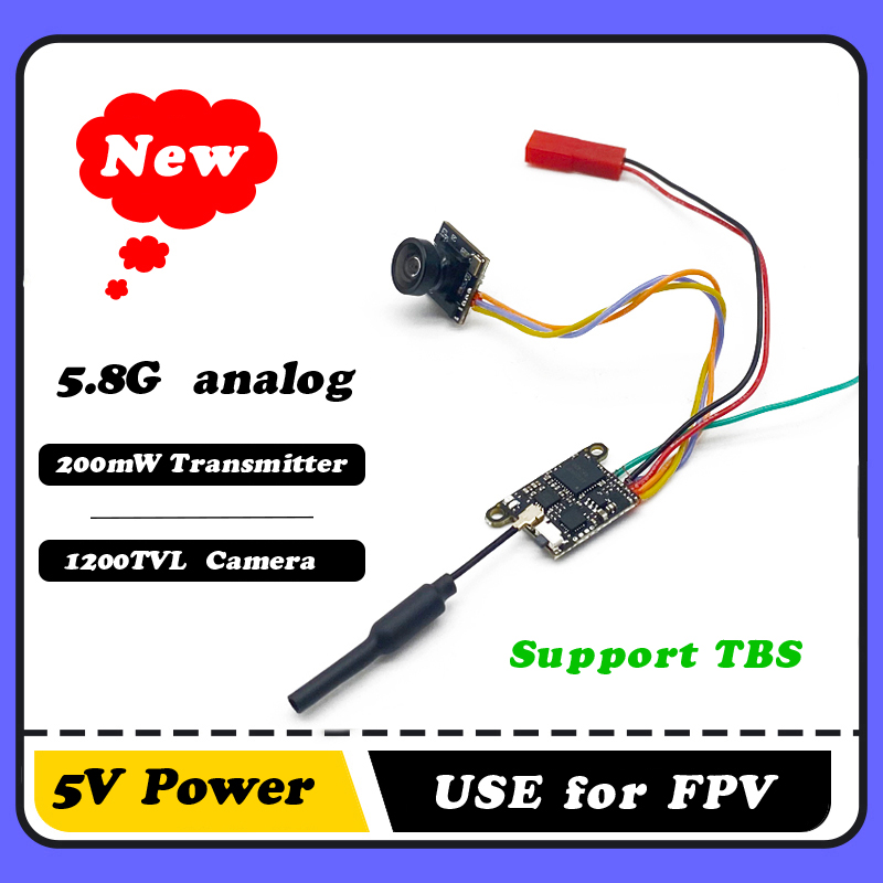 Drone Rc Transmitter And Receiver - SLONWAKE 5.8G 1200TVL FPV Kamera VTX