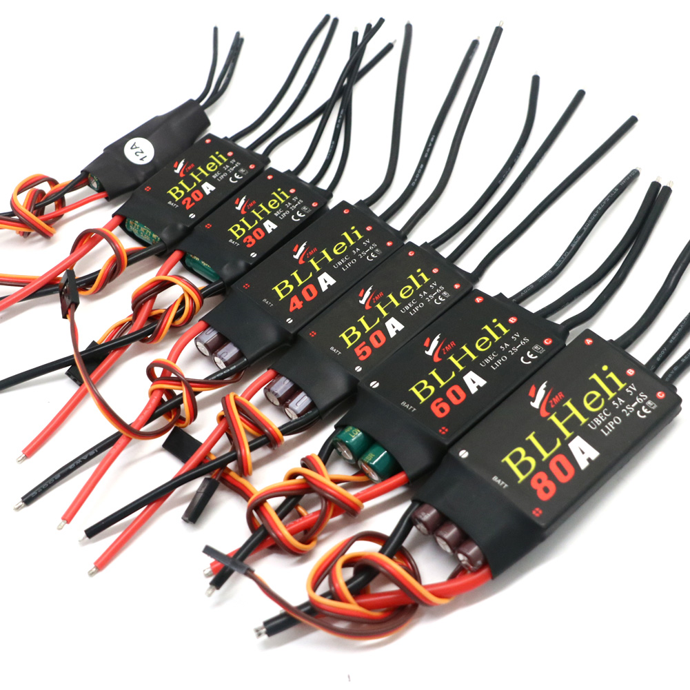 Drone Rc Fpv - BLHeli Fırçasız ESC 80A 12A 20A