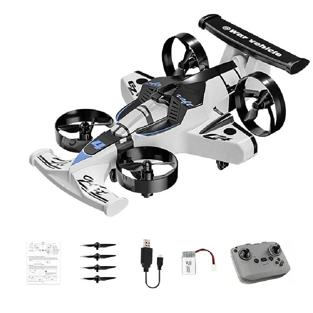 Rc Drone And Flying Car - 2'si 1 Arada RC Uçan Drone