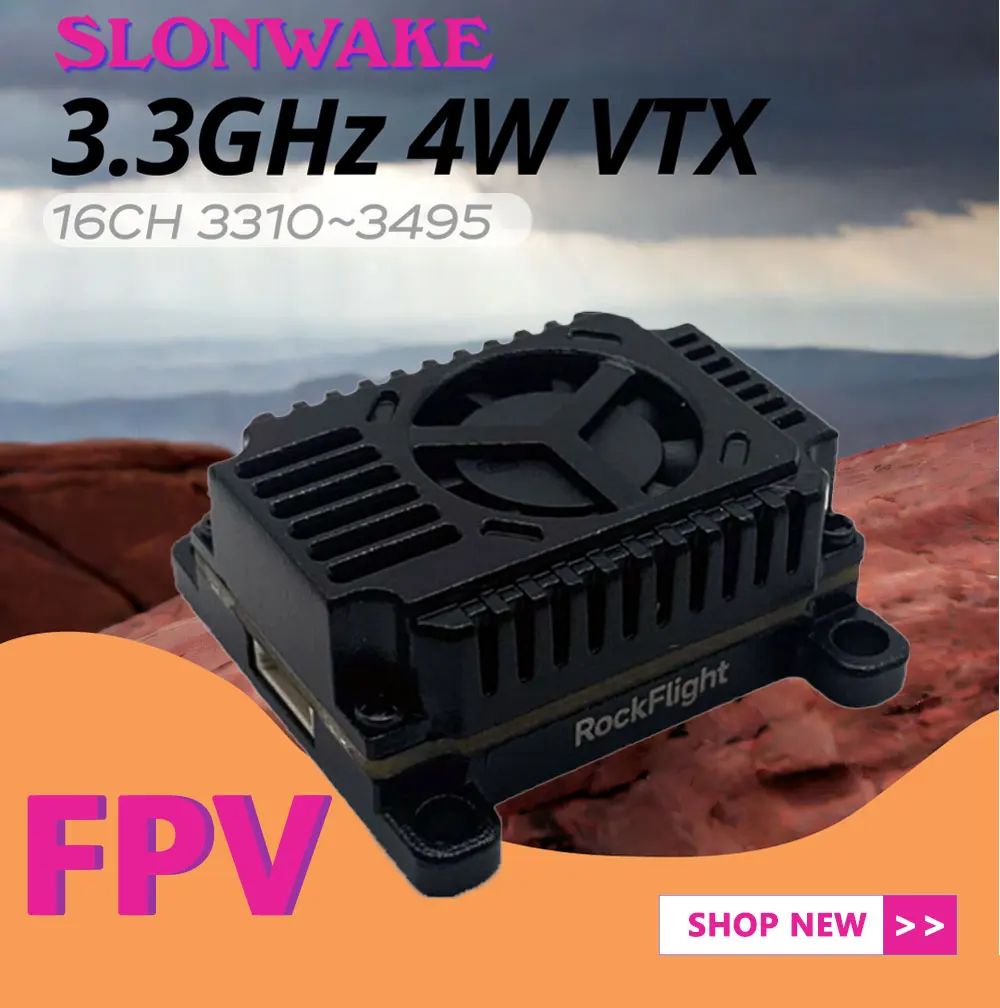 SLONWAKE FPV 3.3G 16CH 4000mW  - Drone Rc Fpv incelemesi ve fiyatı