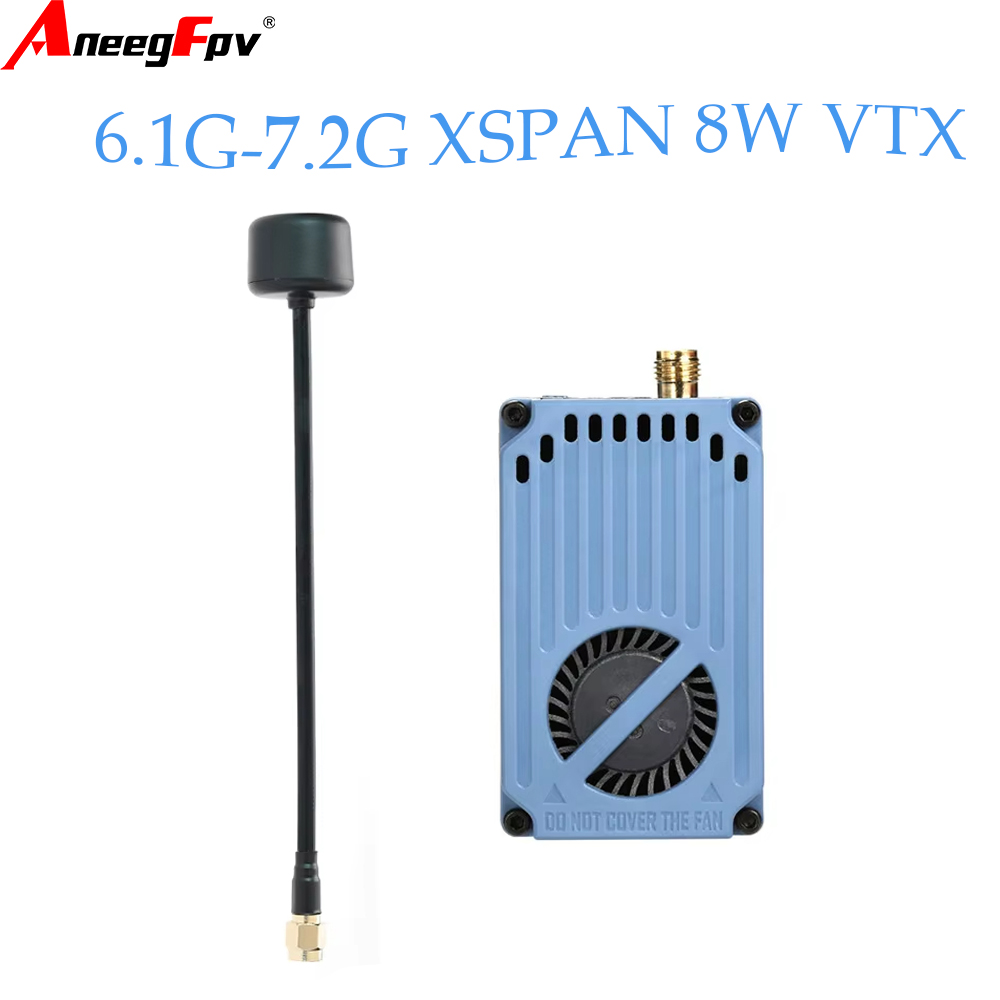 RUSHFPV 6.1‑7.2G 8W X61728 VTX - Drone Rc Transmitter And Receiver incelemesi ve fiyatı