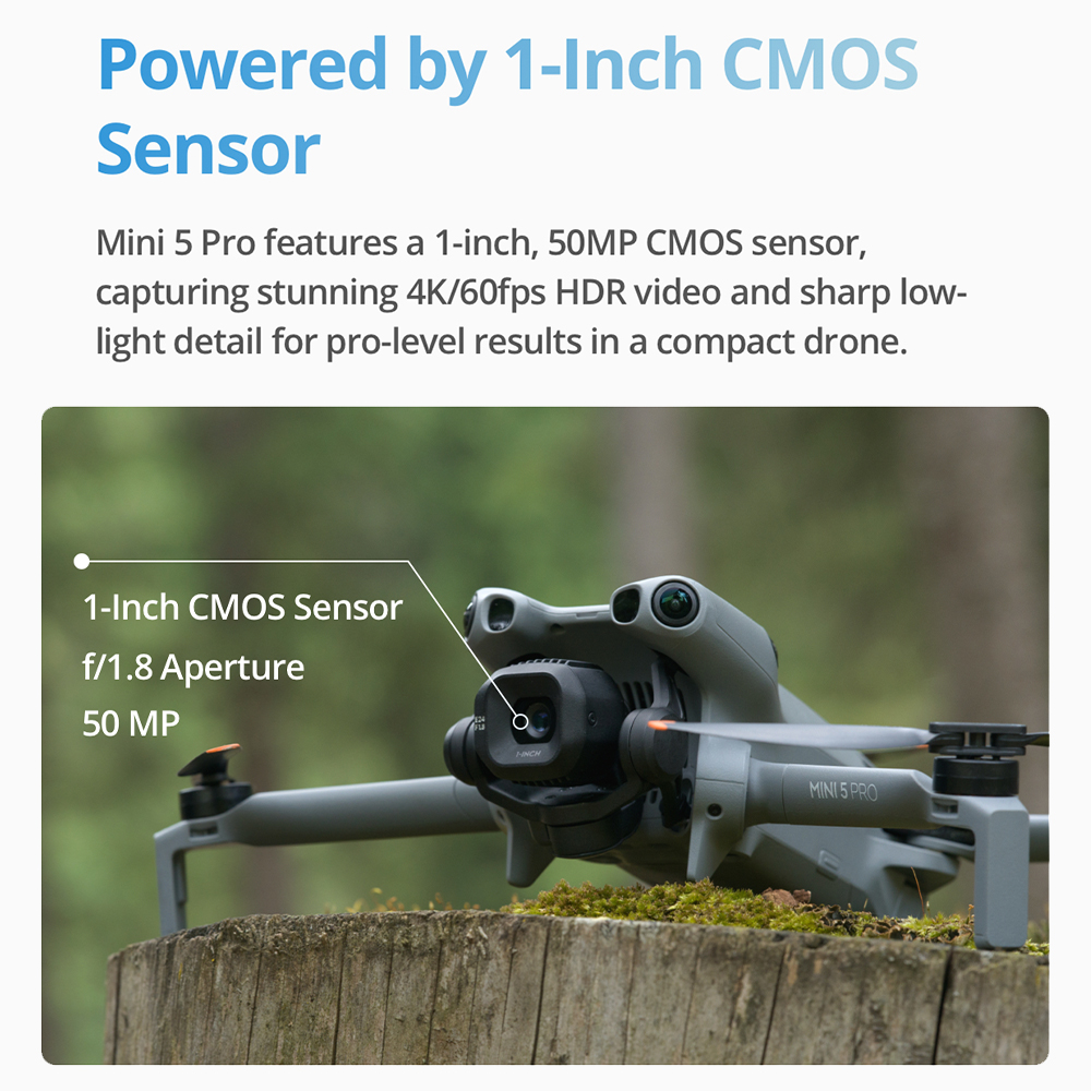 DJI Mini 5 Pro Fly Combo Drone - Fpv Camera Cmos incelemesi ve fiyatı