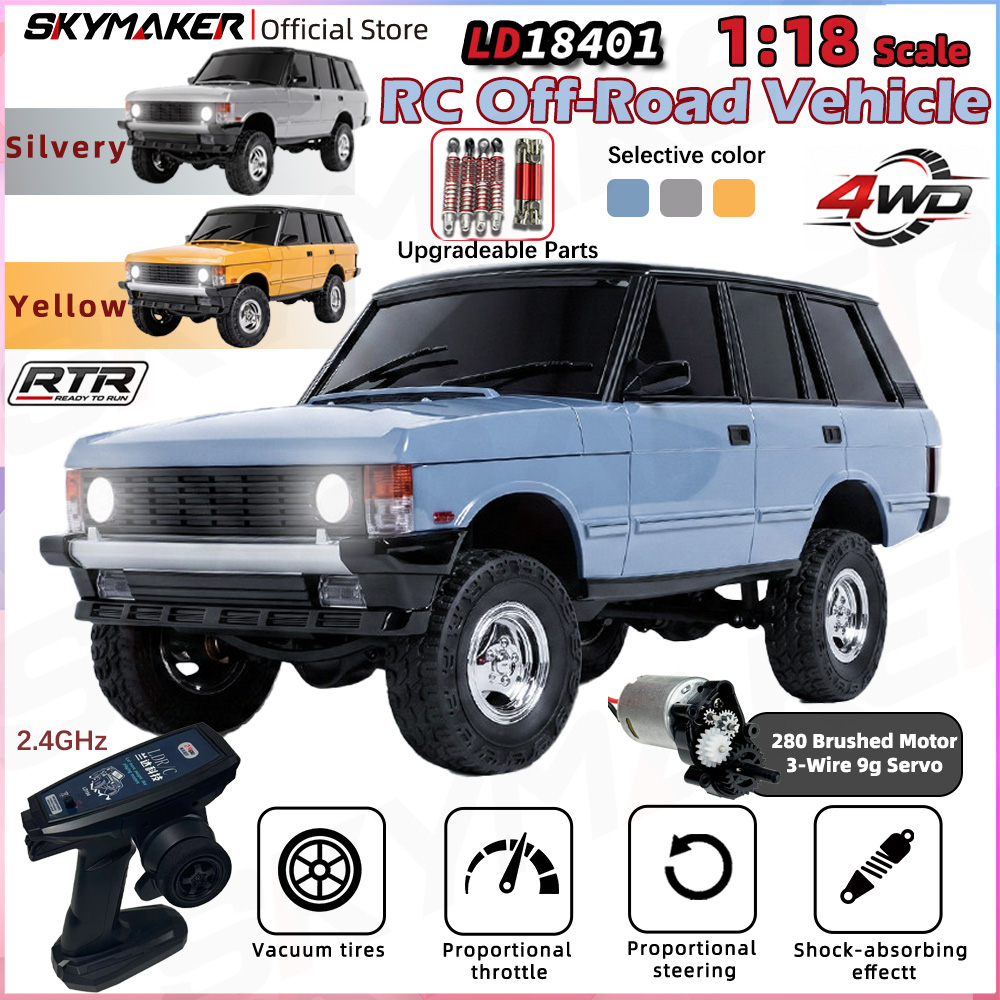 LDRC LD18401 1/18 RC Araba 4WD - Drone Or Rc Car incelemesi ve fiyatı