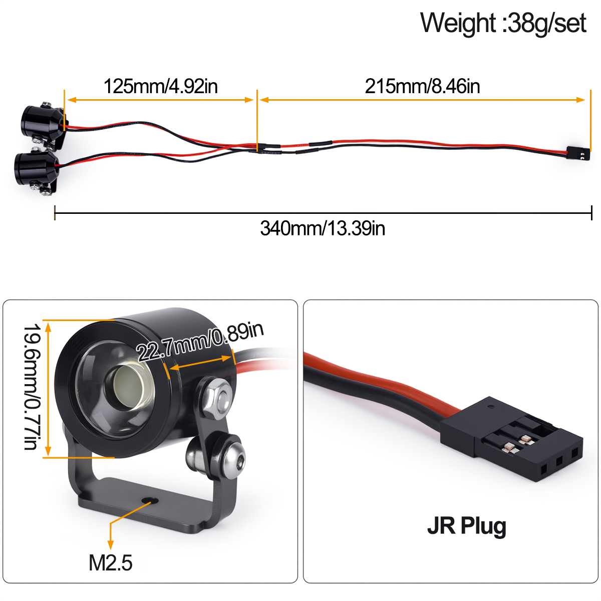 RC Araba LED Işık Far Spot Işı - Drone Shahed Rc incelemesi ve fiyatı