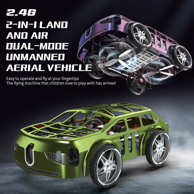 RC Drone 2 In 1 Hava-Toprak Uç - Rc Drone And Flying Car incelemesi ve fiyatı