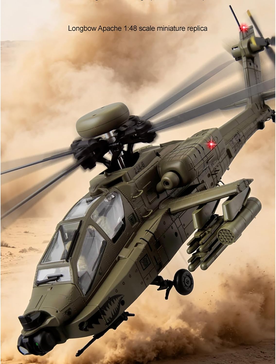 310MM 6CH C170 AH-64D Uzaktan  - Drone Shahed Rc incelemesi ve fiyatı