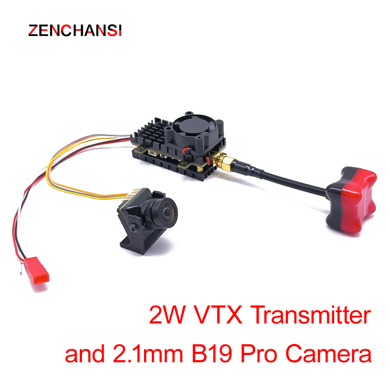 5.8G 2W Verici 2000mW VTX başl - Fpv Camera Cmos incelemesi ve fiyatı