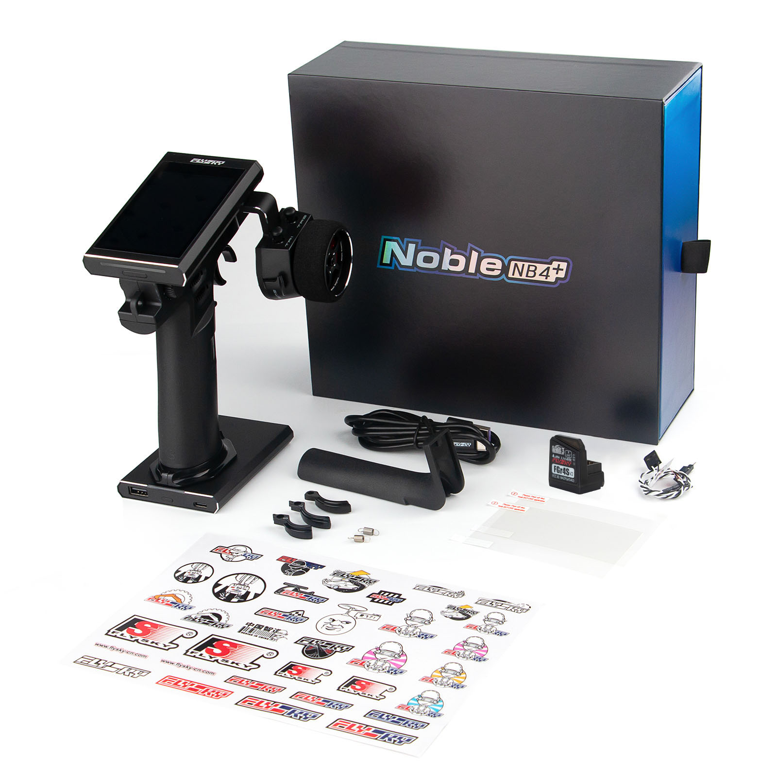 Flysky Noble NB4 + 2.4G 8CH Ra - Propeller Balancer Tool incelemesi ve fiyatı