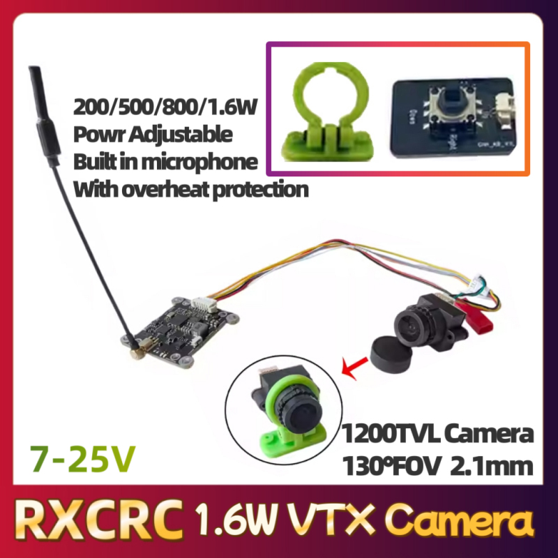 RXCRC 5.8G Modülü 48CH 1.6W VT - Drone Rc Fpv incelemesi ve fiyatı