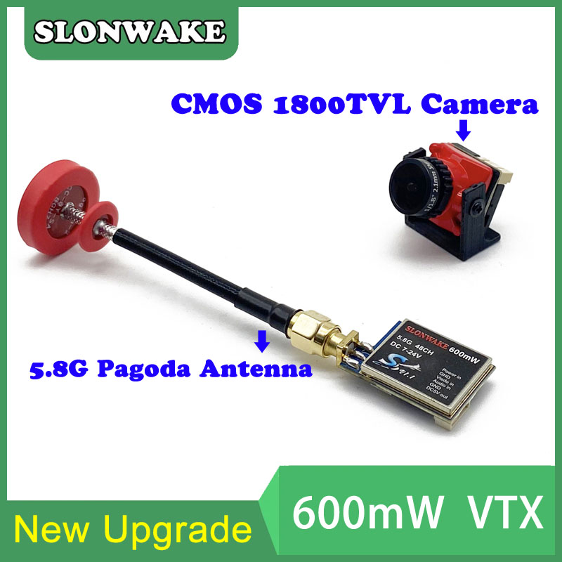 Kullanıma hazır 5.8G 48CH 600m - Fpv Camera Cmos incelemesi ve fiyatı