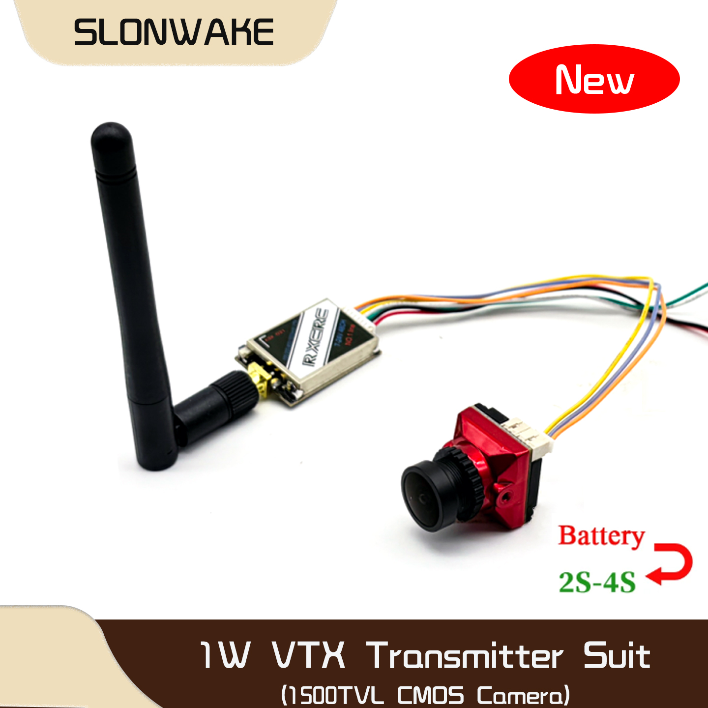 SLONWAKE 5.8G 48CH 1W VTX 100/ - Fpv Camera Cmos incelemesi ve fiyatı