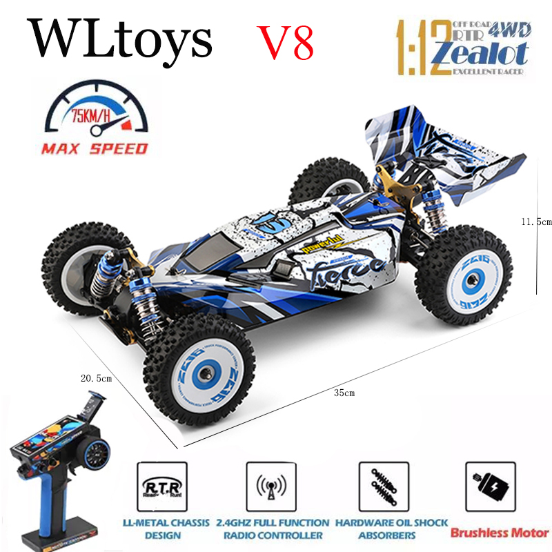 WLtoys 124017 124007 75 KM/H R - Drone Or Rc Car incelemesi ve fiyatı