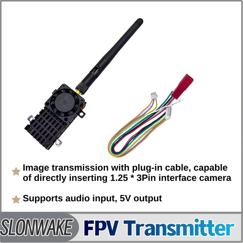 SLONWAKE 5.8G 3000mW Simülasyo - Drone Rc Transmitter And Receiver incelemesi ve fiyatı