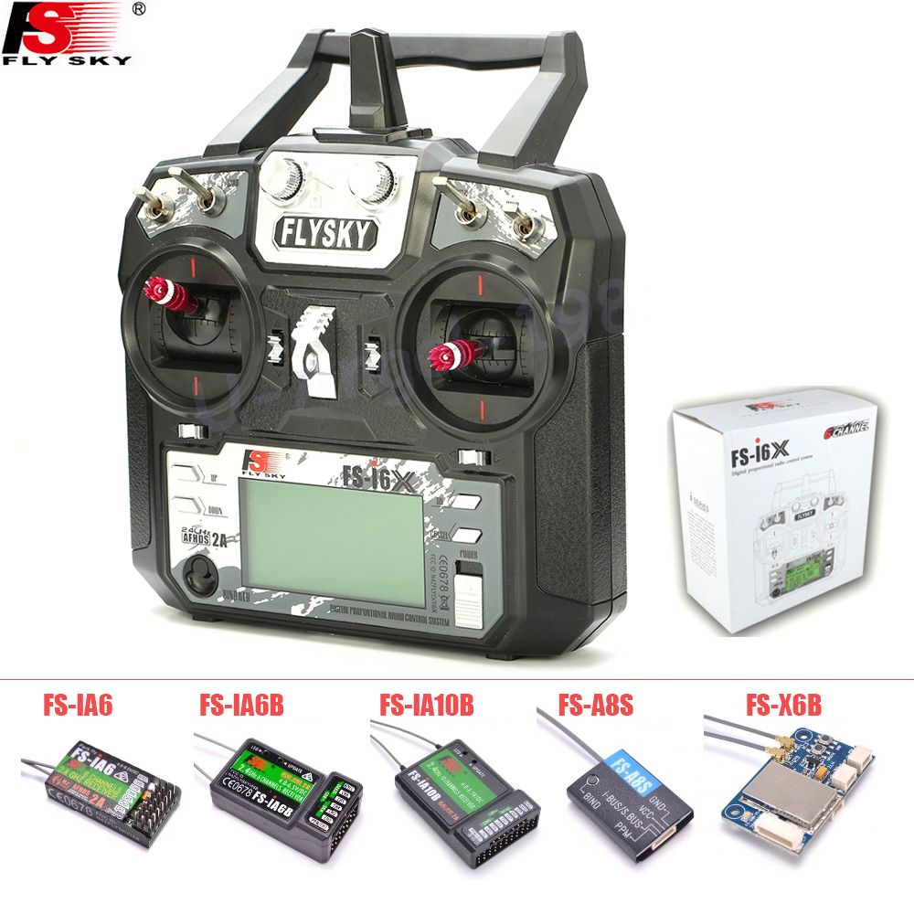 FLYSKY FS-i6X FS i6X 10 Kanall - Drone Rc Transmitter And Receiver incelemesi ve fiyatı