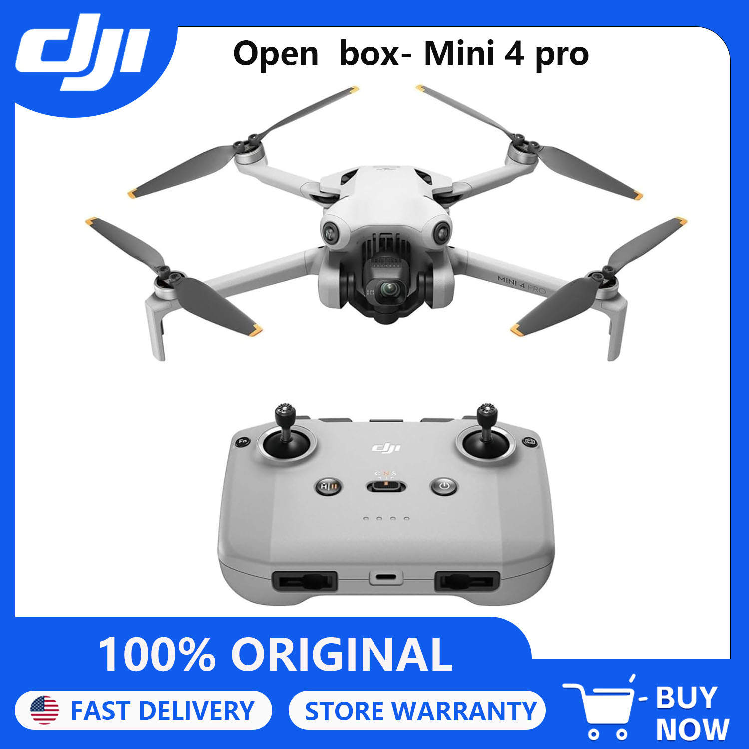 Açılmış Kutu-DJI Drone'lar Min - Drone Dji Rc N2 incelemesi ve fiyatı