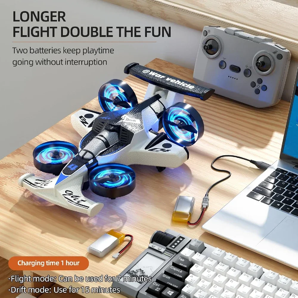 2'si 1 Arada RC Uçan Drone Ara - Rc Drone And Flying Car incelemesi ve fiyatı
